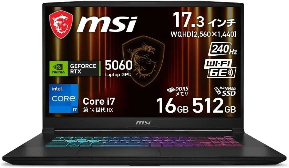 Lenovo LOQ 15IRX10 のレビュー・口コミ評判と特徴 RTX 5060×32GBの