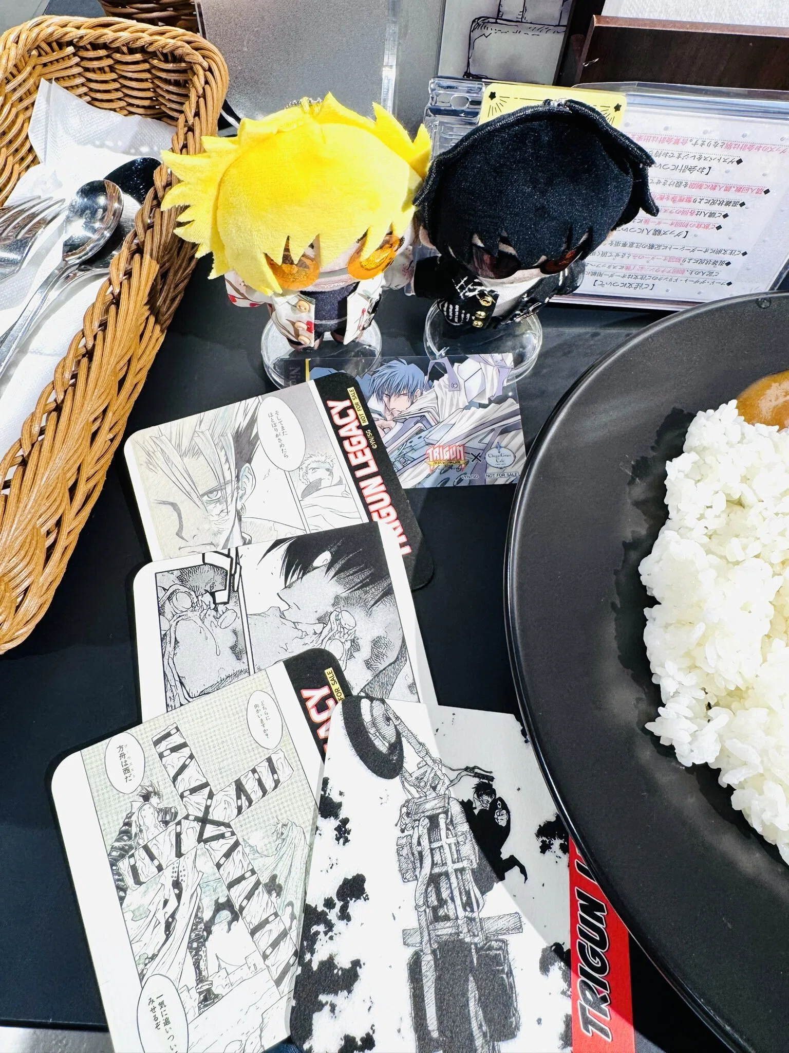 TRIGUN Legacy Cafe』× Chugai Grace Café（渋谷）に行ってきたよ｜banka