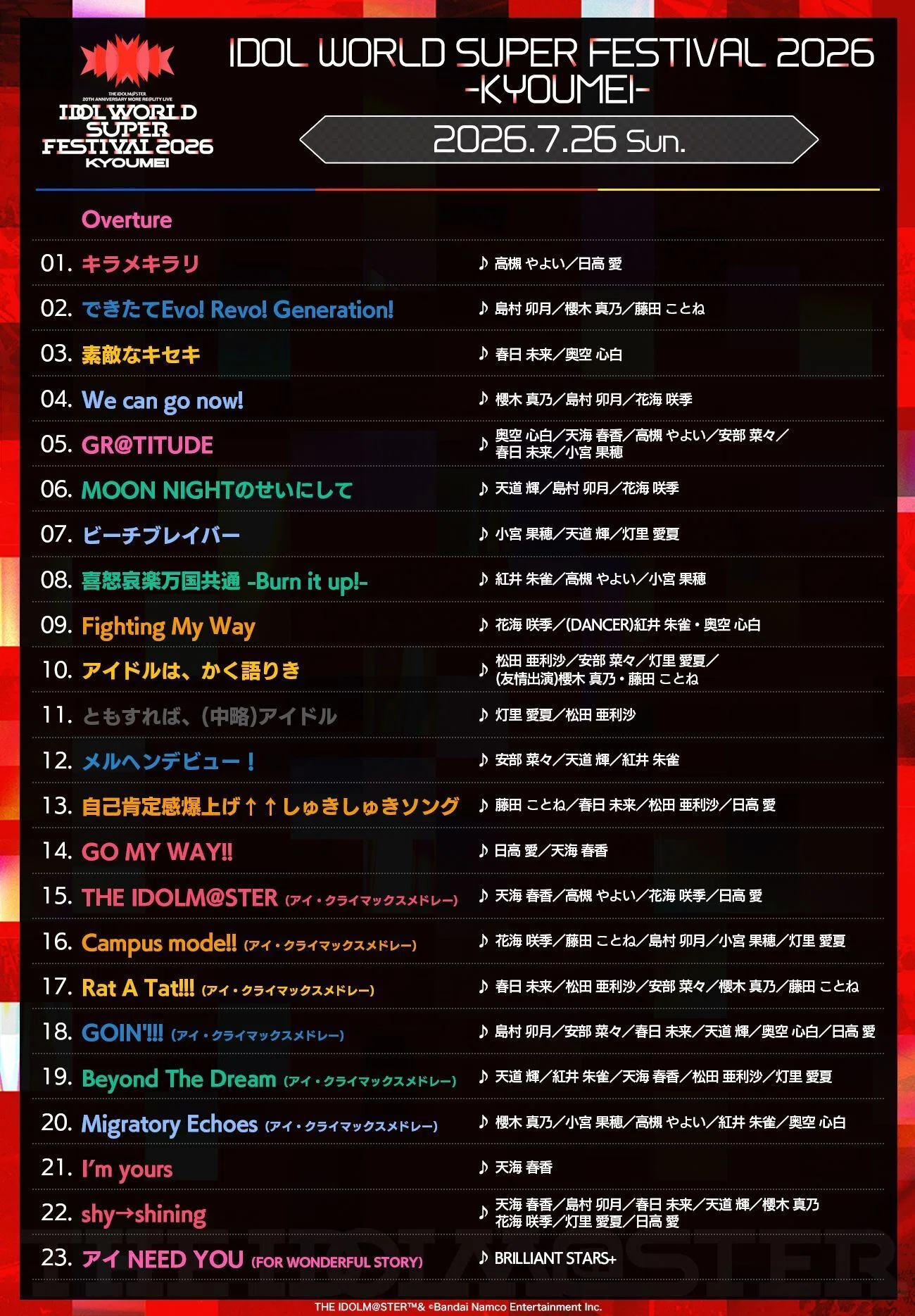 IWSF2026】アイ、クライマックスのライブは凄かった！！！｜えぞまるくん