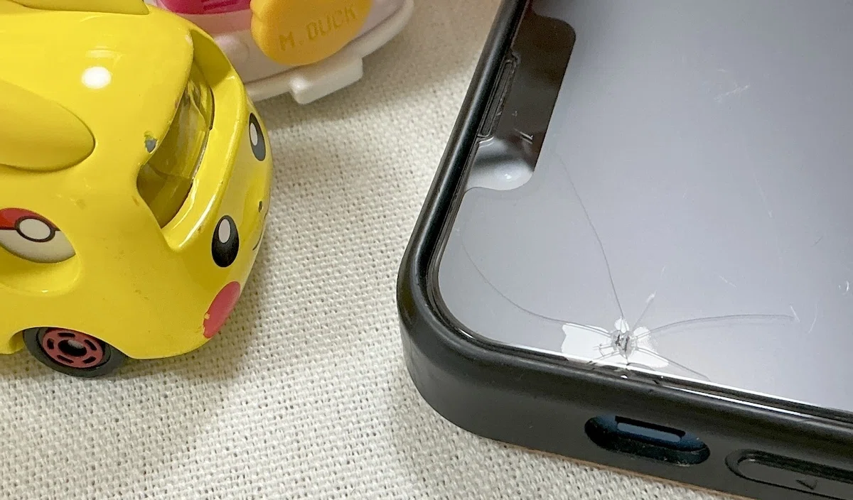 iPhone13mini用NIMASOガラスフィルムの購入レビュー＆純黒クリアにし