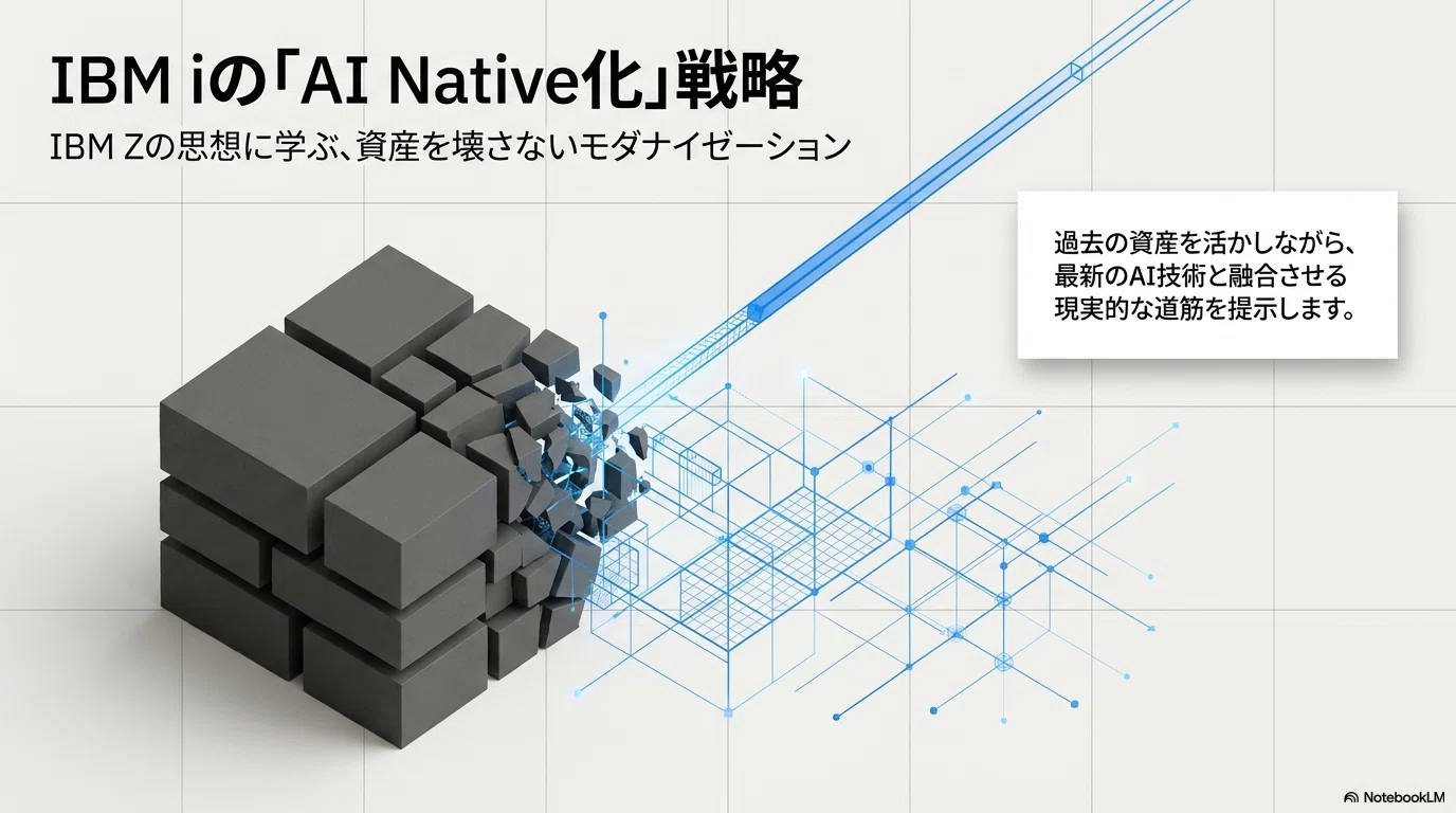 IBM Zの最新AI「PP4Z」に学ぶ：IBM iのレガシー資産を壊さずにAI