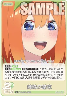 五等分の花嫁カードゲーム～“可愛さ”マシマシ、チョモランマ！カード