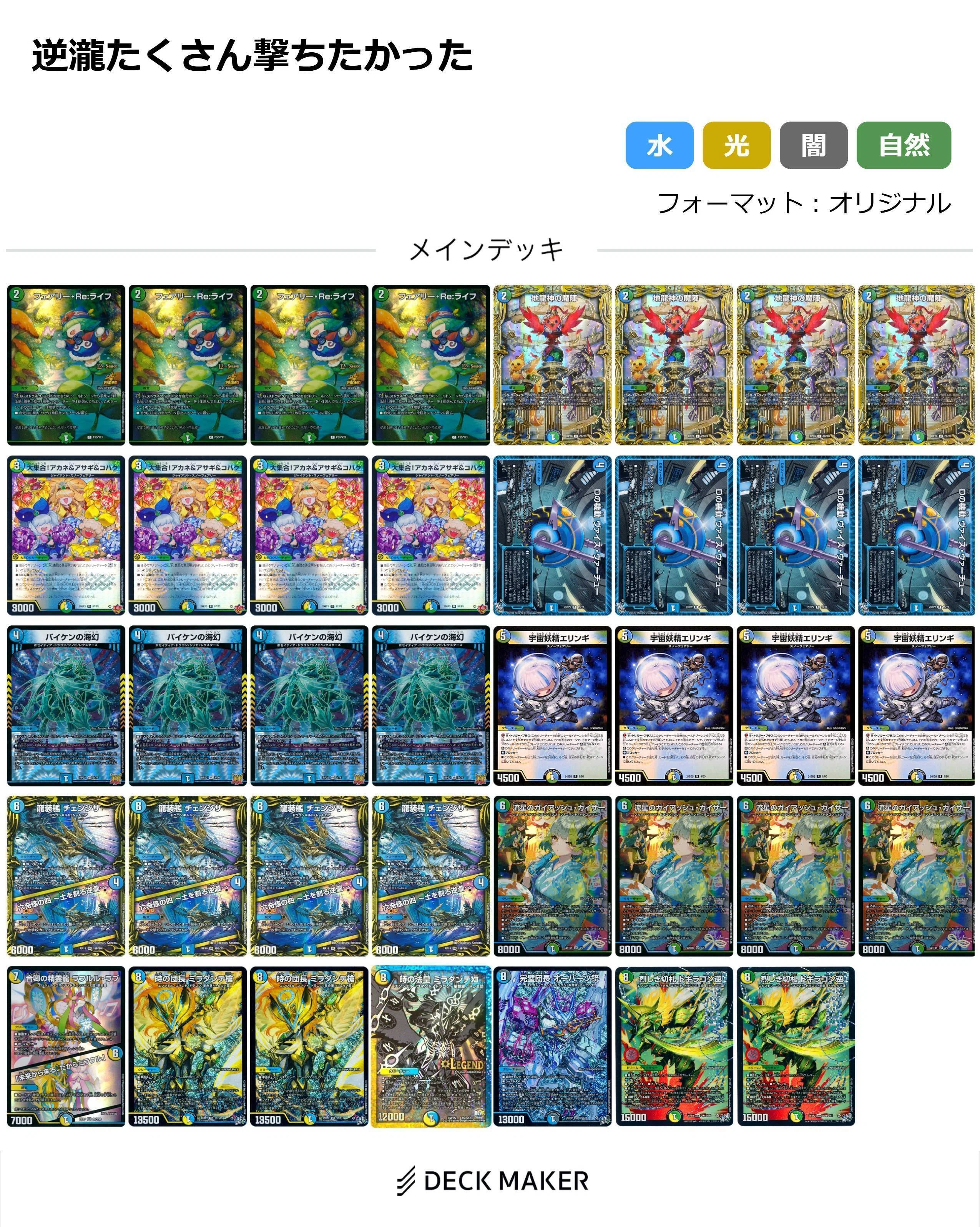 バイケン入りヒカリスマ デッキ おまけ付き 絶対逆張り王の日常｜あるふ