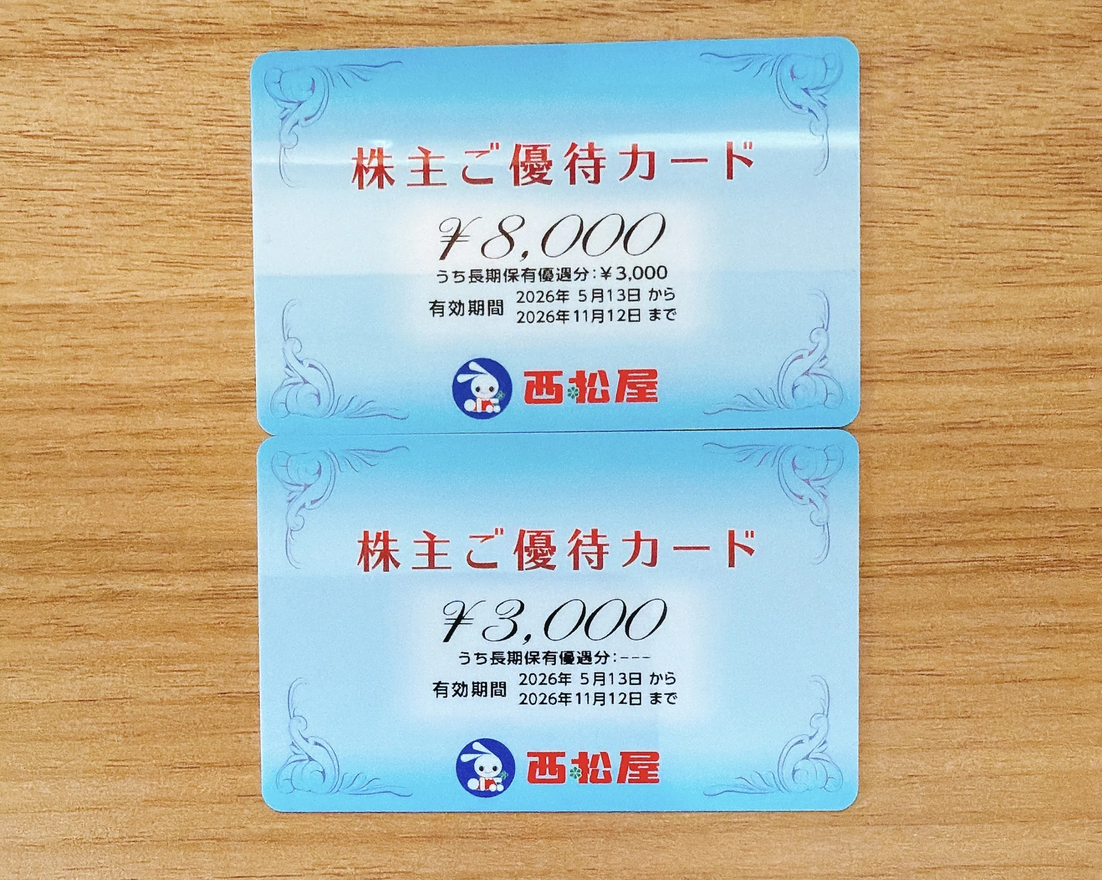 西松屋チェーン (7545)の株主優待が到着しました。｜シュフー
