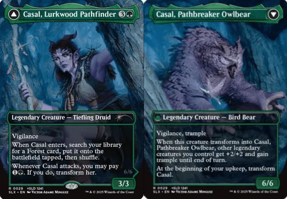 コマンダー】Casal, Lurkwood Pathfinder (Doric, Nature's Warden