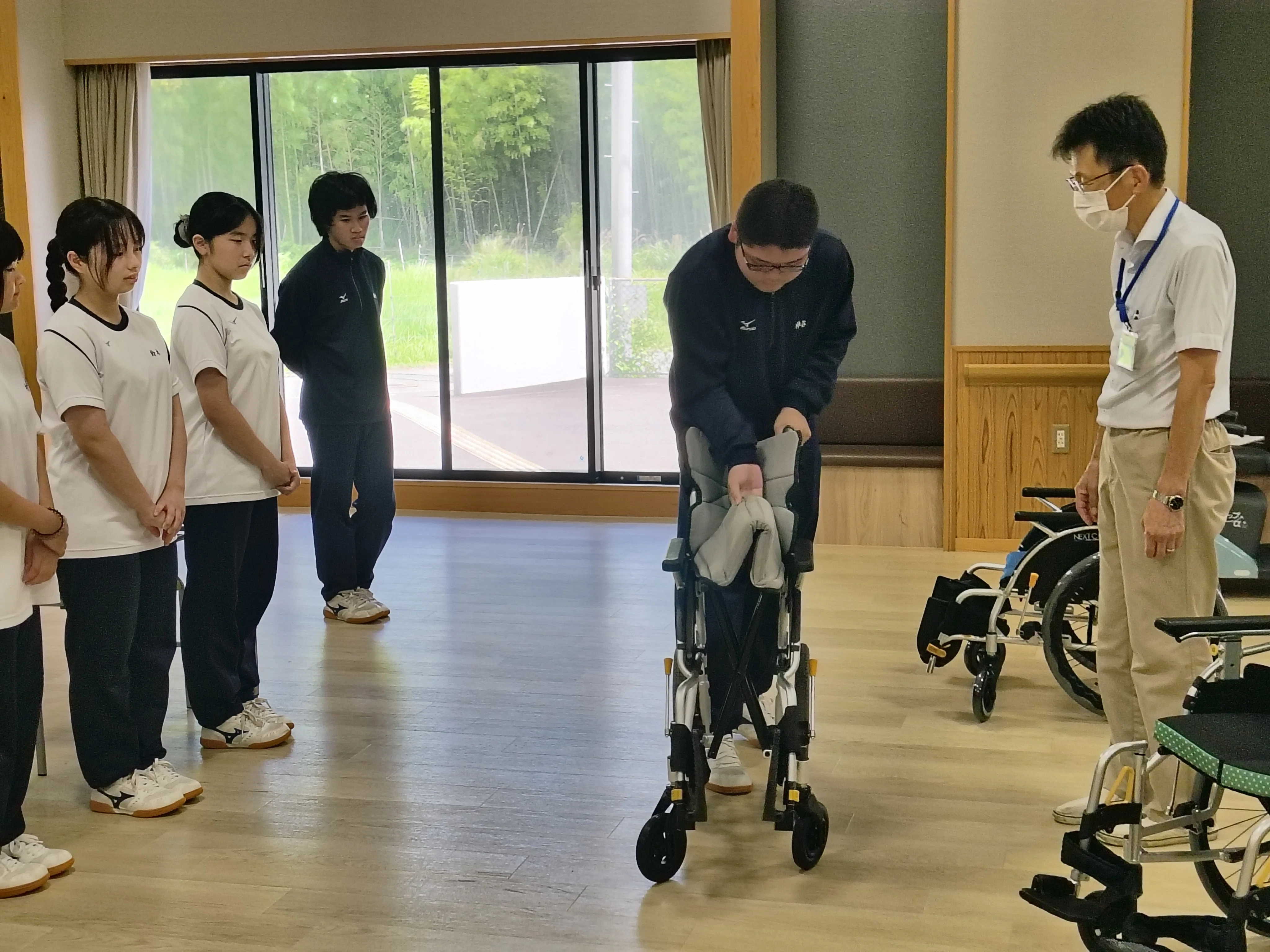 介護福祉基礎 夏の実習が終了しました｜和歌山県立串本古座高等学校
