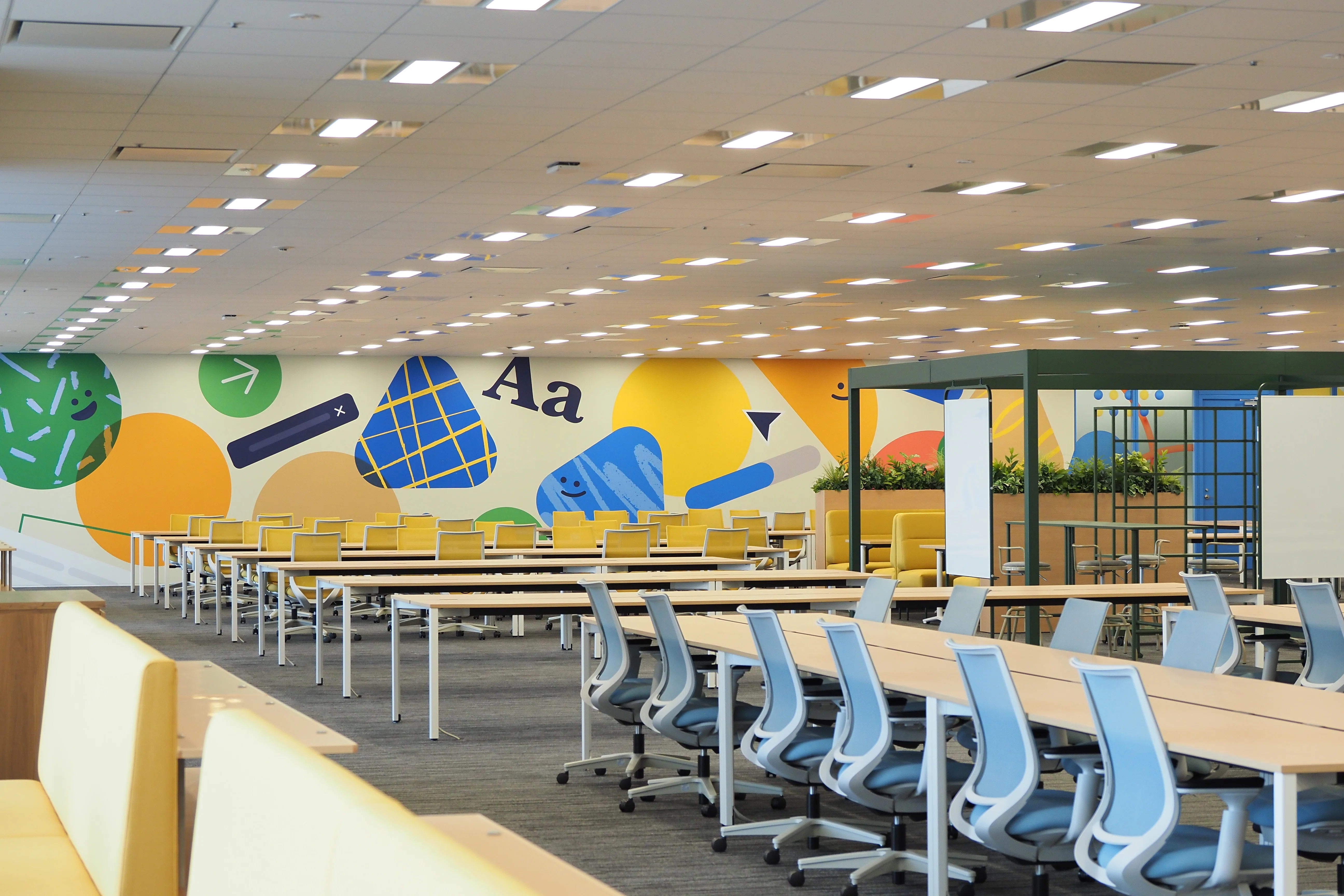 Another part of the work floor