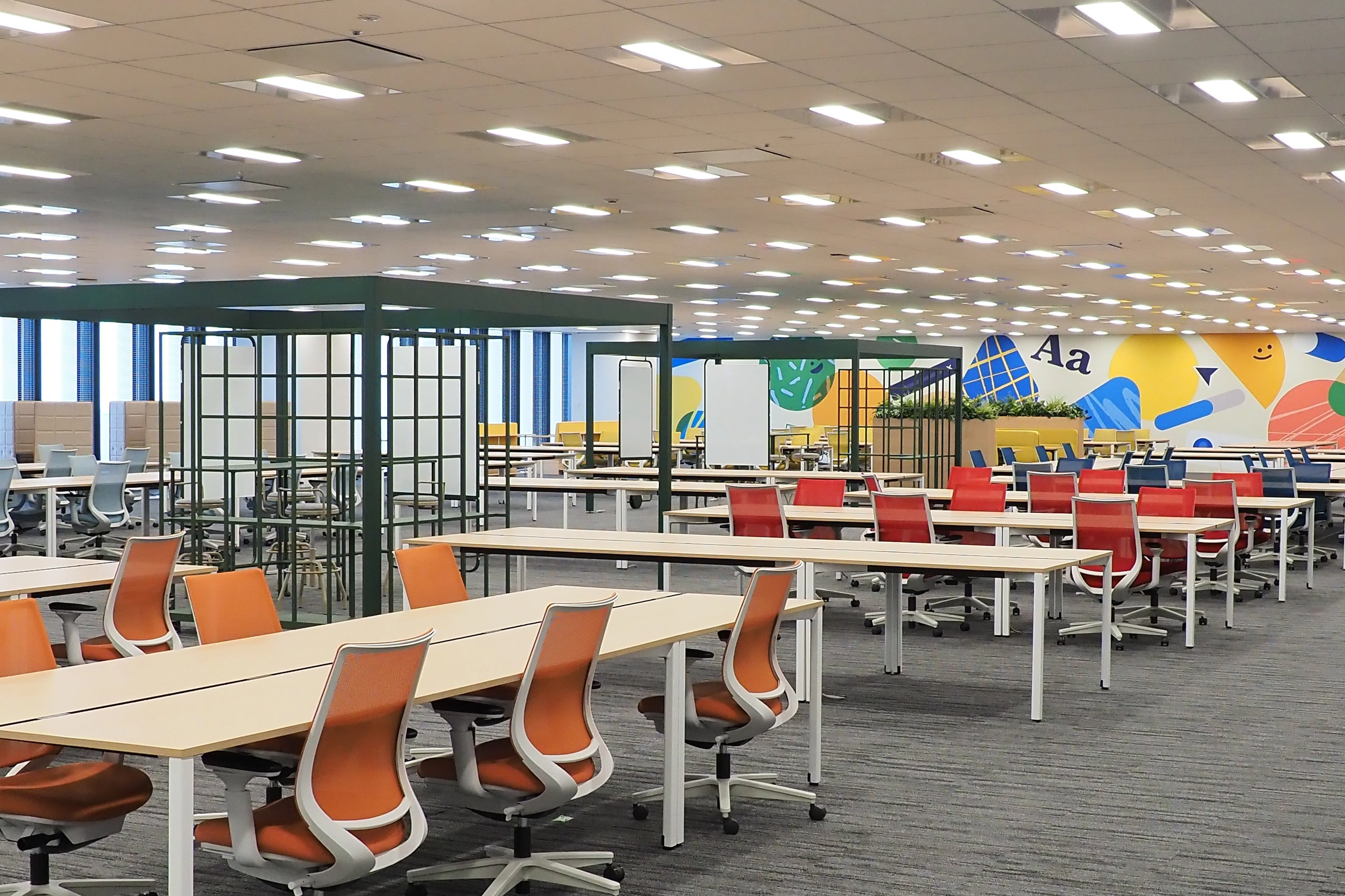 The work floor
