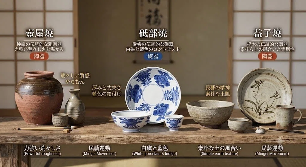全国通訳案内士の試験対策」日本の陶磁器編：日本六古窯から金継ぎを
