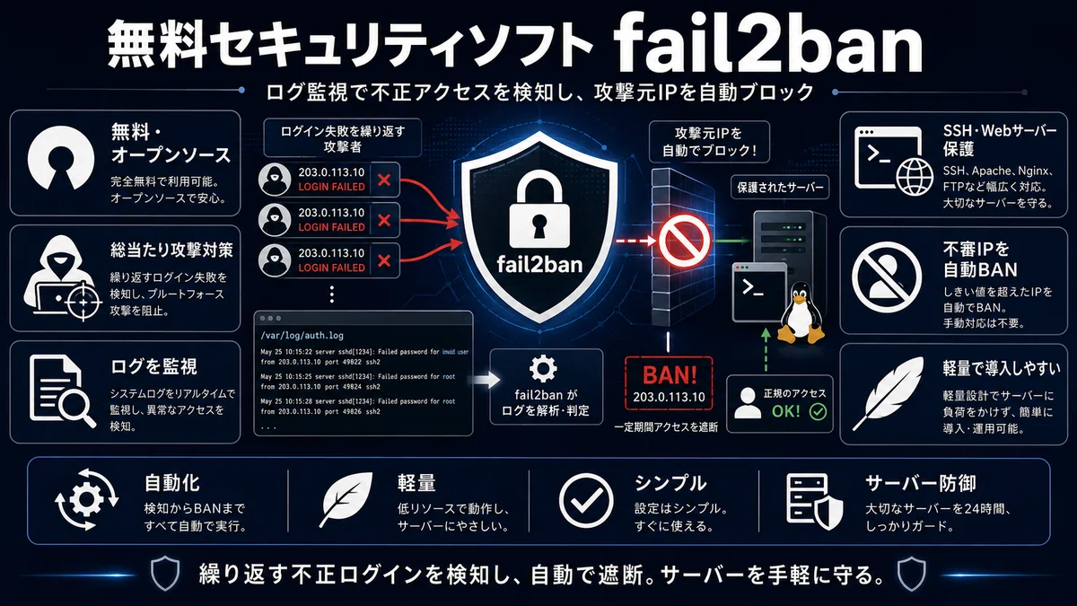fail2ban 解説