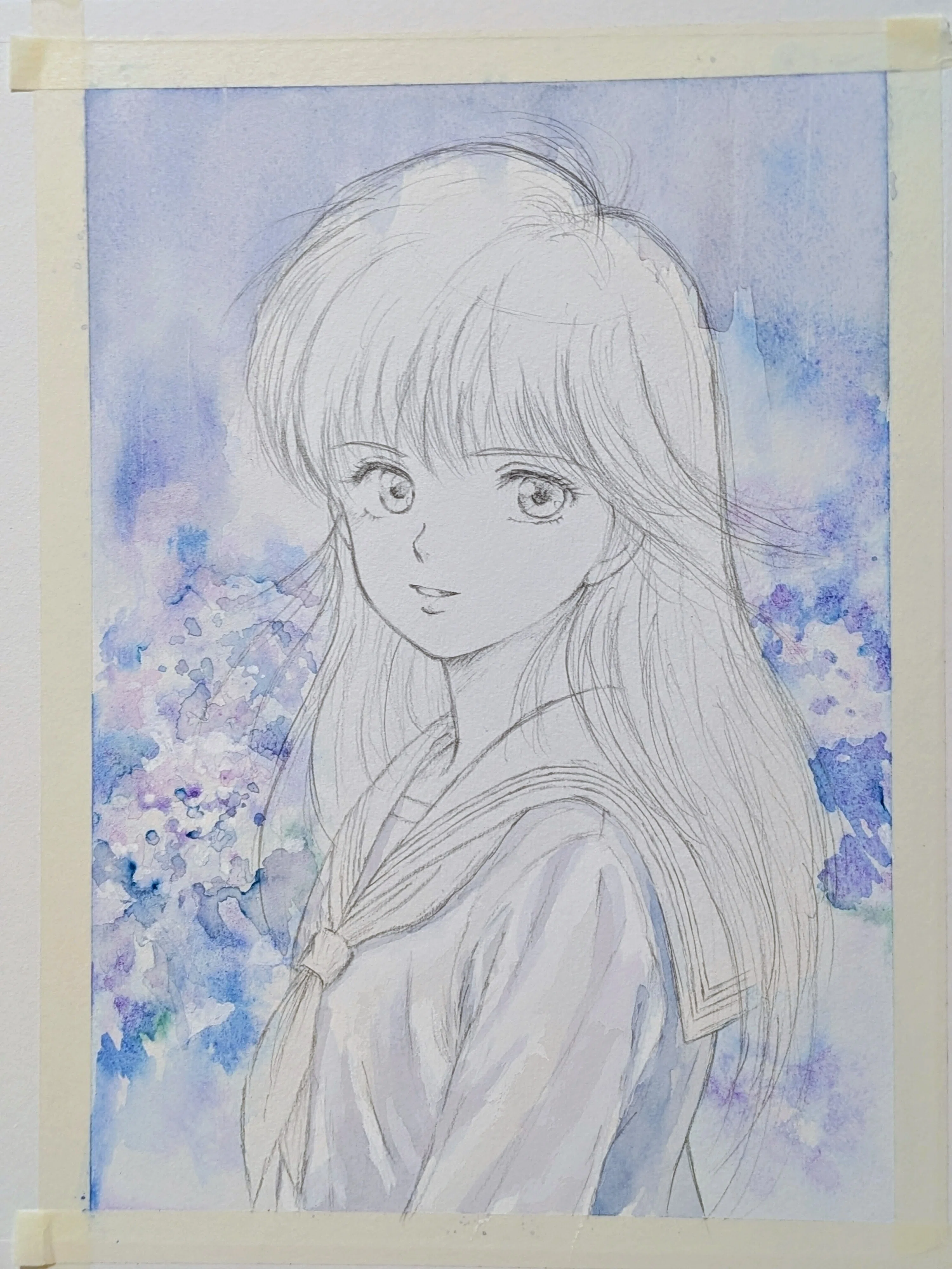 きまぐれオレンジ☆ロードの鮎川まどかを描いてみた』古民家暮らしの