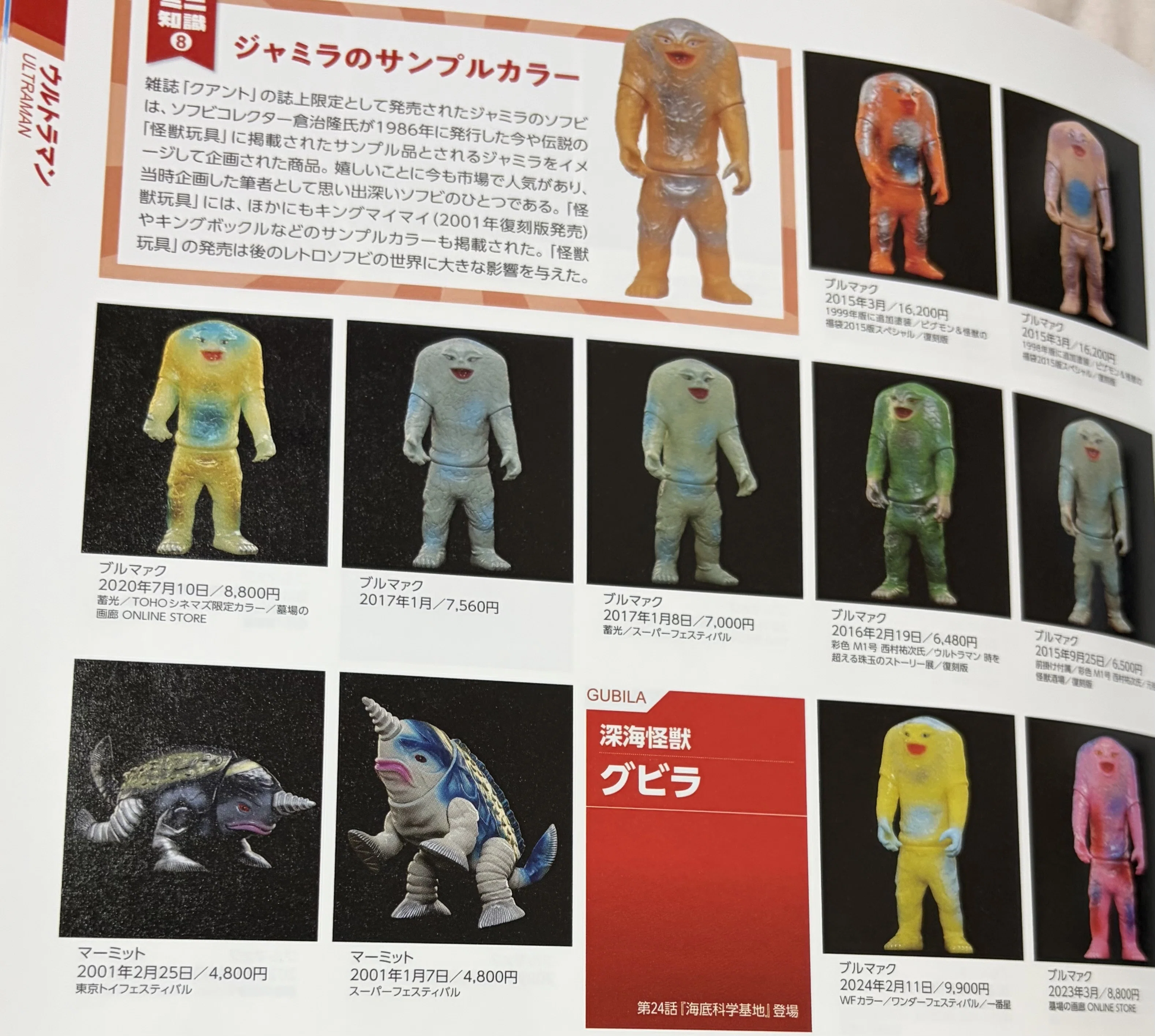 ブルマァク復刻 ジャミラ スタンダードソフビ｜ゆる