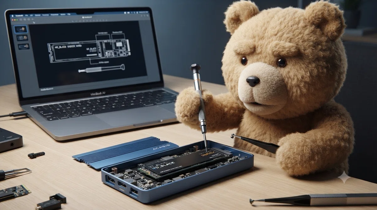 Macの超高速Thunderbolt(最大40Gbps)を活かす【コストを抑えて高速SSDを手にいれる裏技】