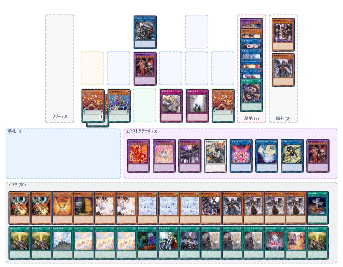 遊戯王】 堕天使 展開や混ぜ物まとめ【マスターデュエル、OCG、TCG