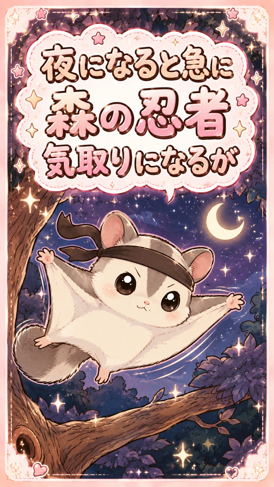 マンガちょろっとモモンガ解説🥜✨️｜鈴木一弘