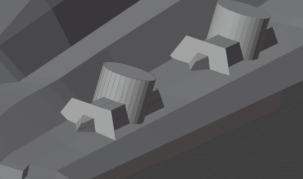 [Blender Memo] Setting up a coordinate system perpendicular to a face ...