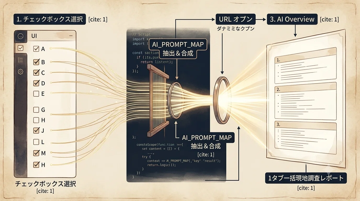 連載 羊皮紙の観測盤 Vol.3】検索窓をAI思考エンジンに変える：30の