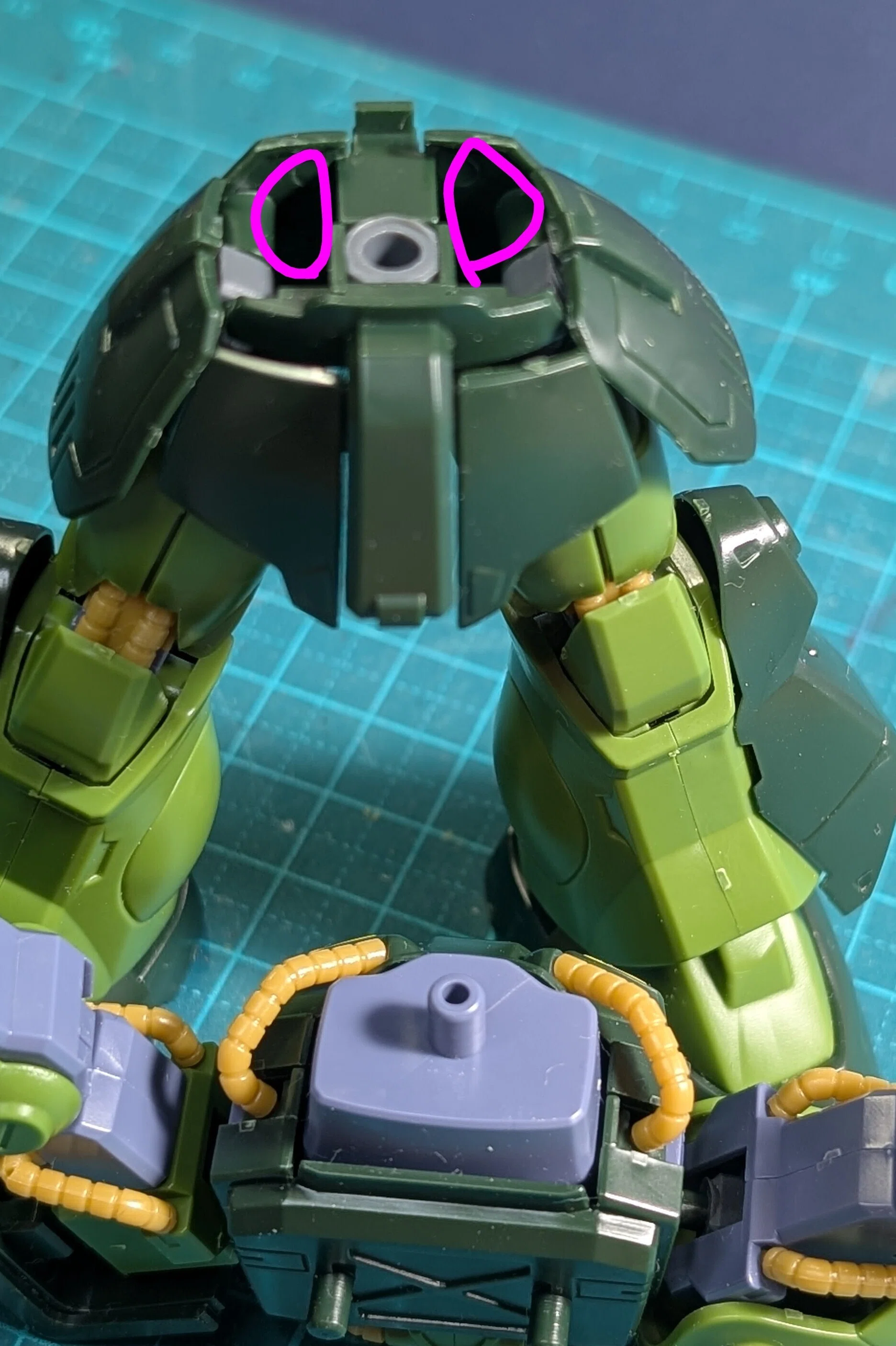 備忘・制作案】HGUC ハイザック・マラサイ｜やきそば