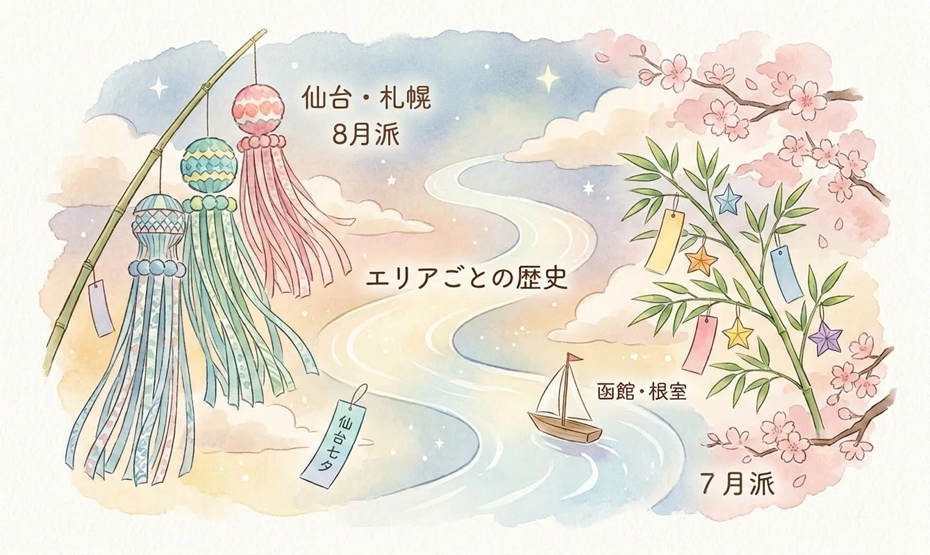 北海道 の 七夕