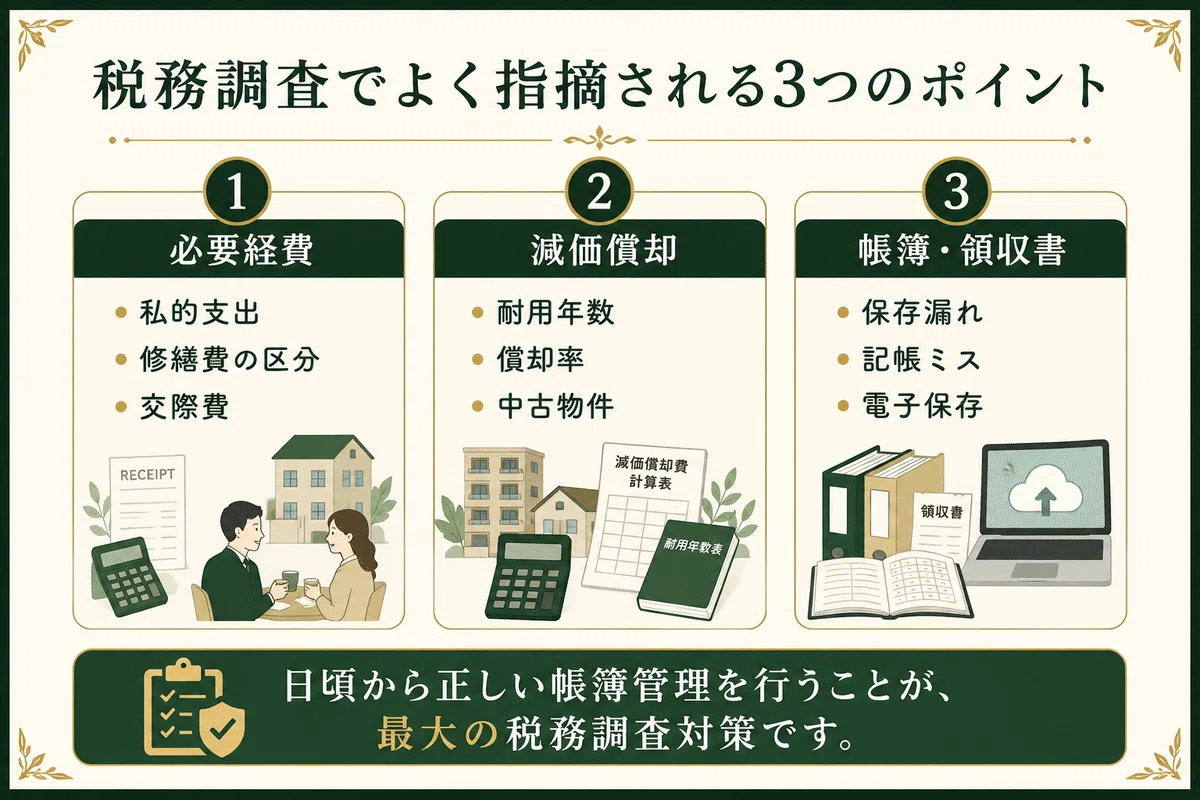 税務調査は怖くない！不動産投資家が知っておきたい調査と実務の基本