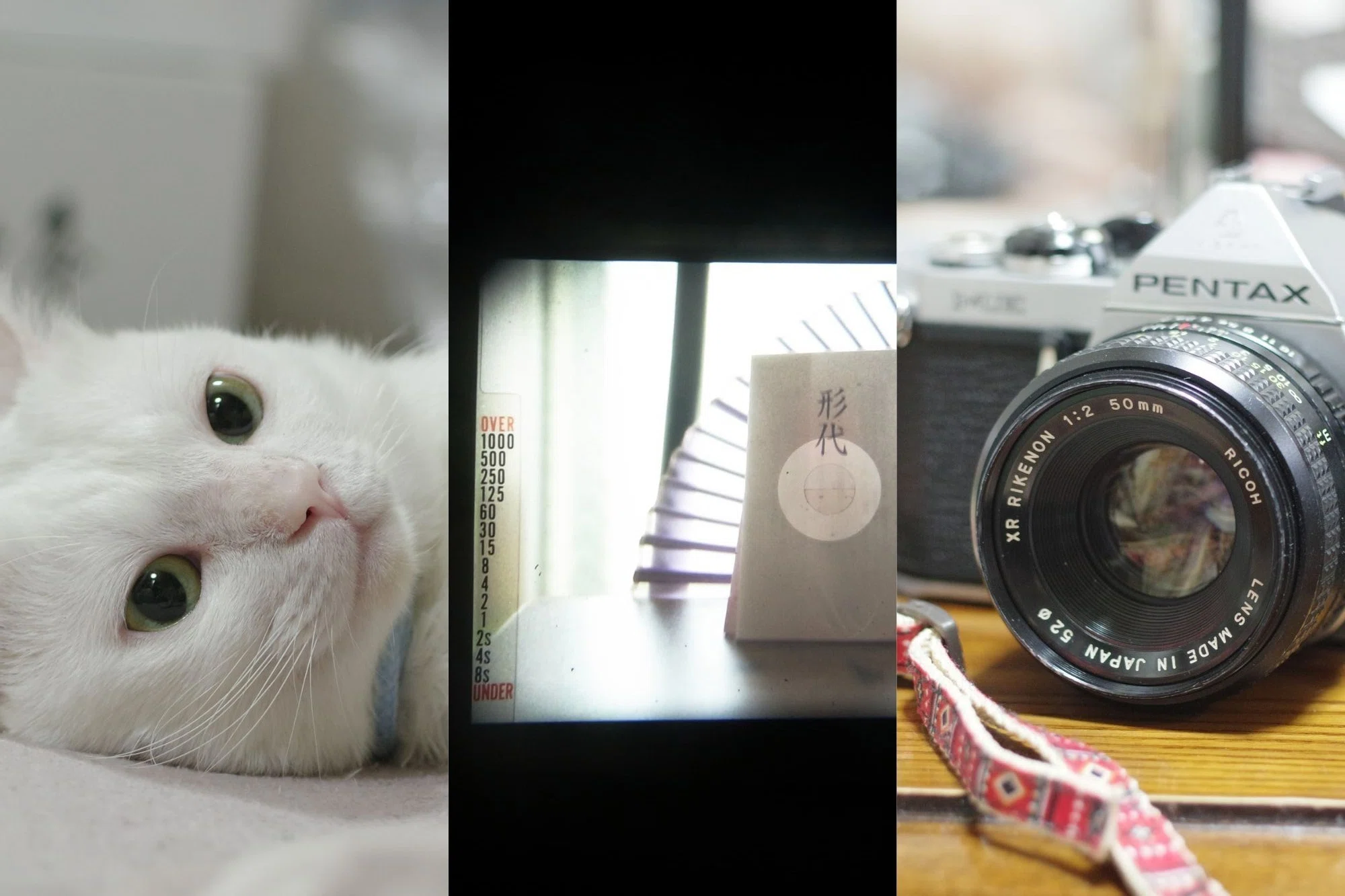PENTAX 一眼レフカメラ 50mmレンズ付き 明日何して遊ぶ？フィルムカメラな日常。PENTAX MEリケノン50mm
