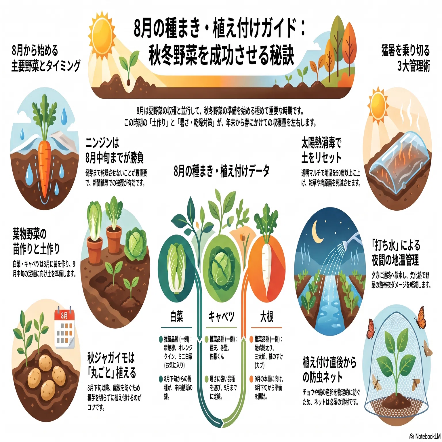 野菜を作ろう! 8月編｜sukebezizy