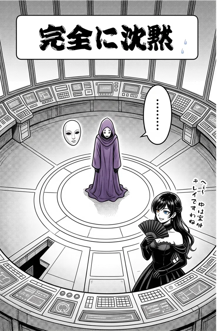 完全に沈黙