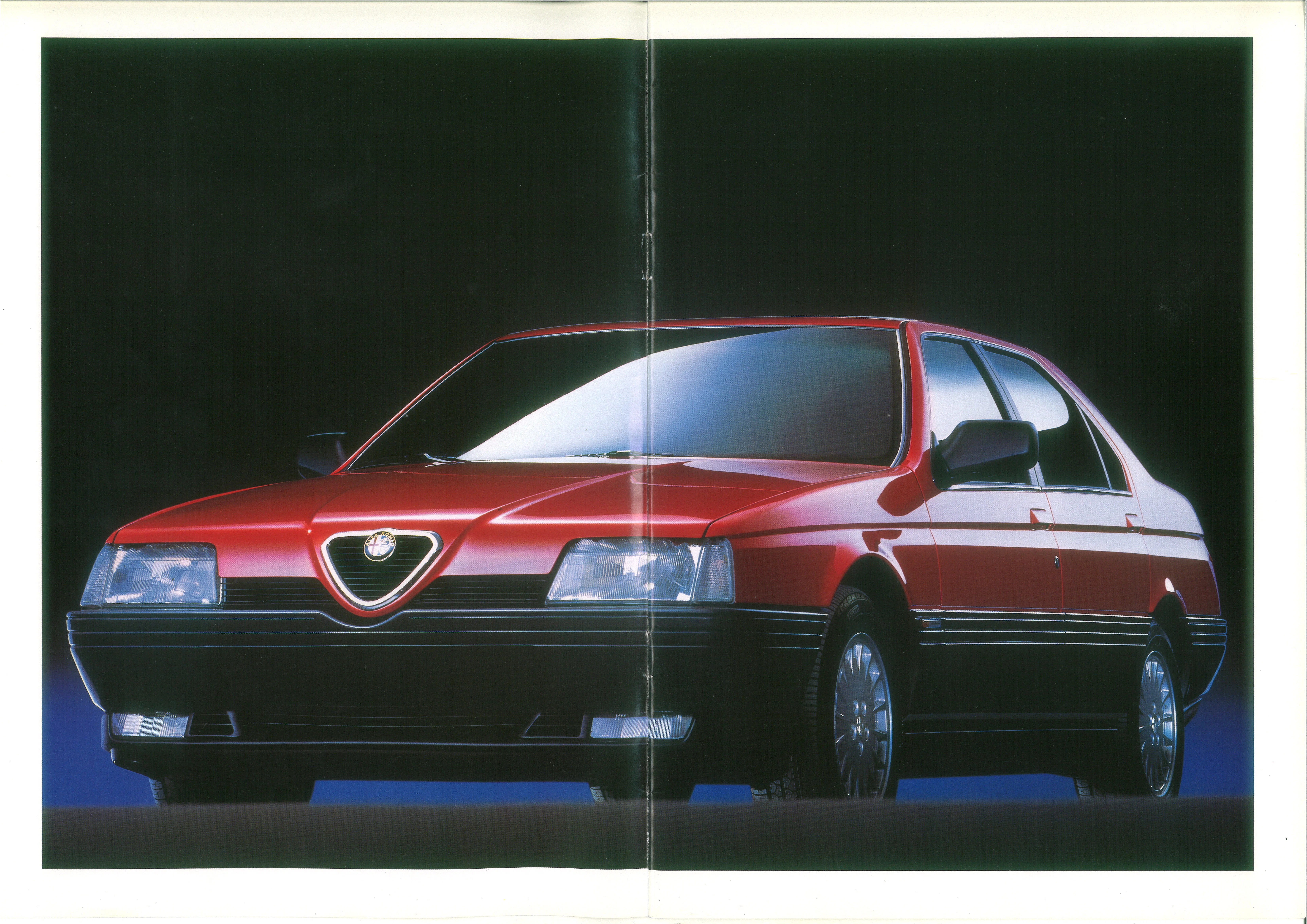 ALFA ROMEOカタログ100「アルファ164 中編」｜TSUBASA