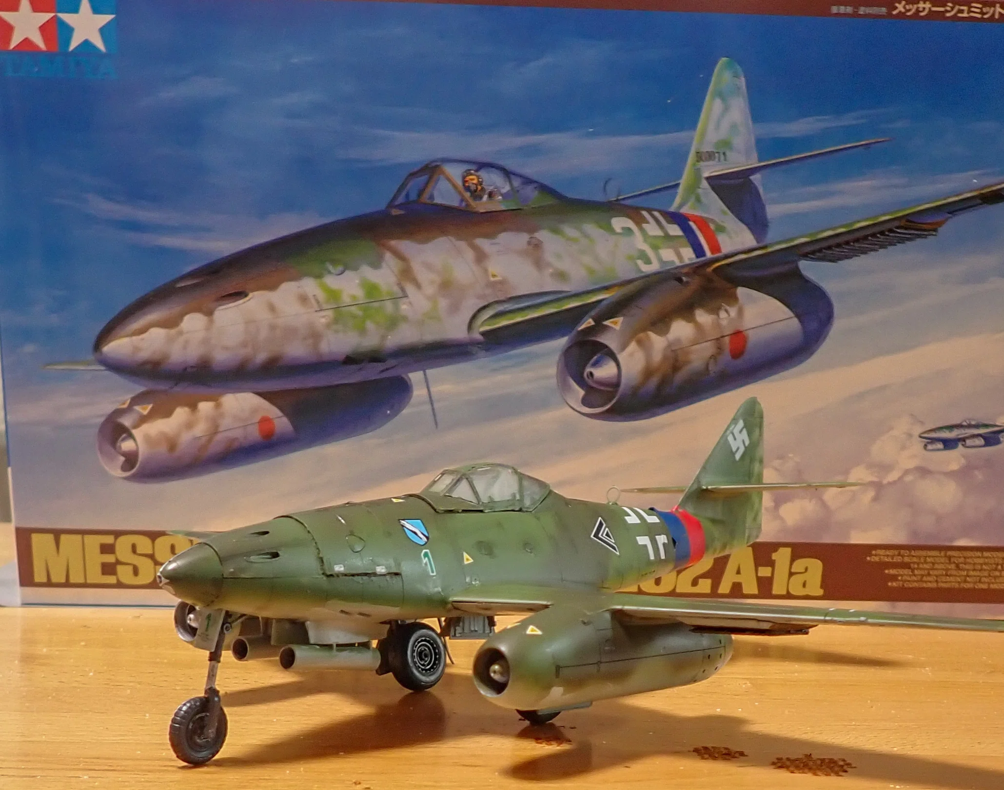 タミヤ 1/48 メッサーシュミットMe262｜セるしうす