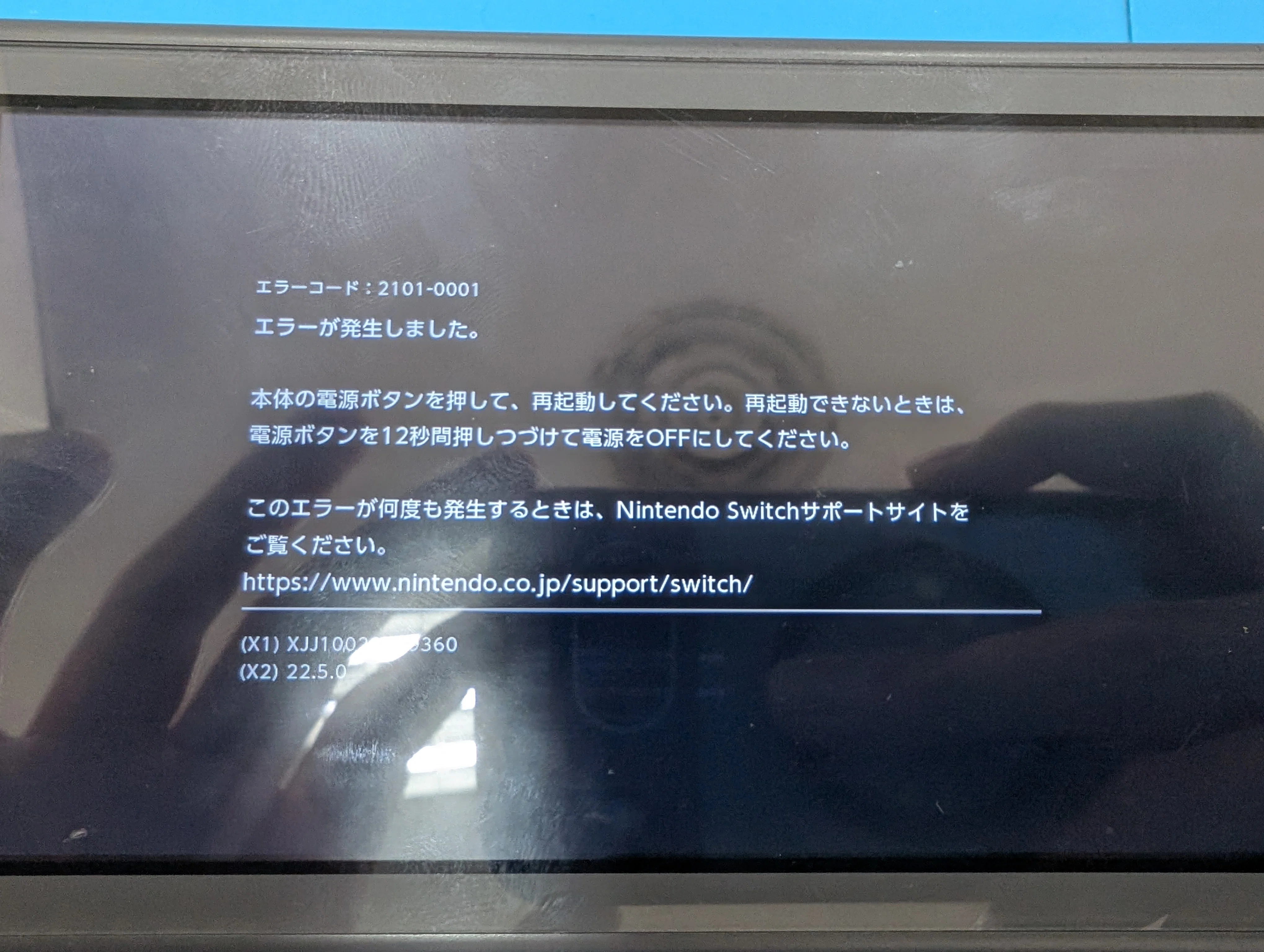 即日・データそのまま】Switch Liteの電源が点かない！？エラー表示も