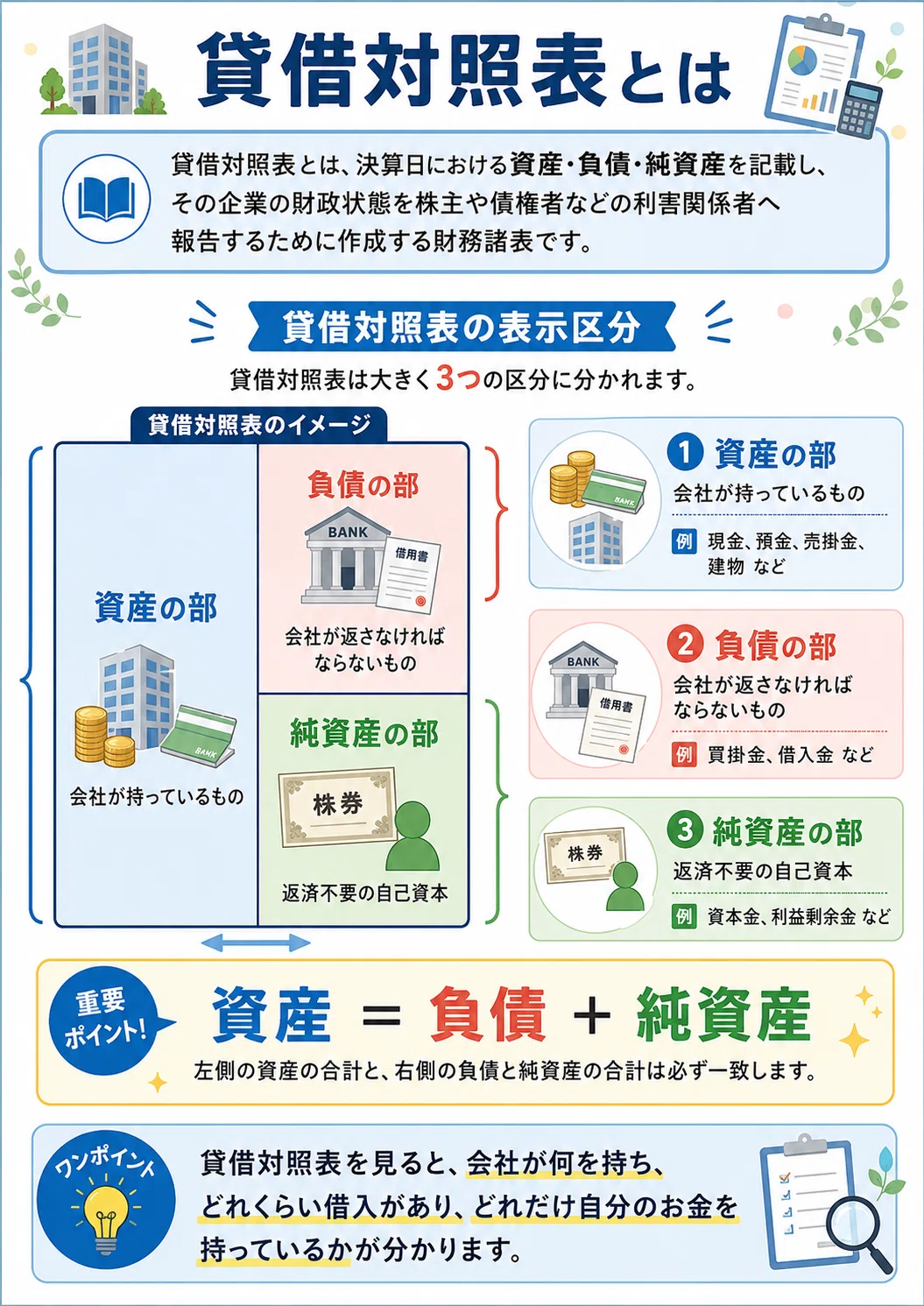 chapter① 貸借対照表について｜れい