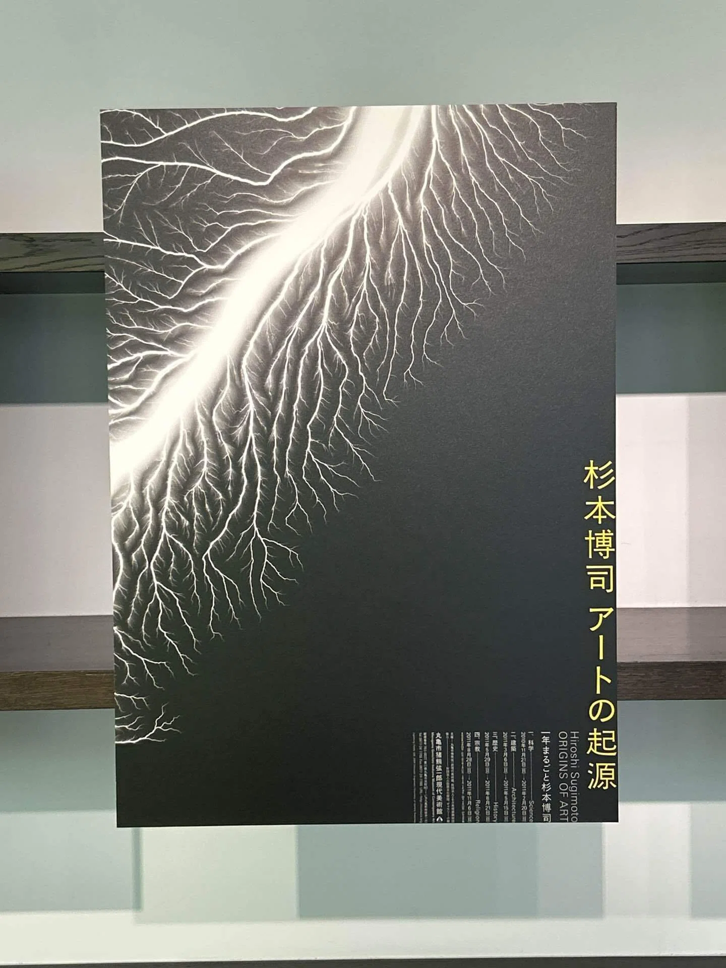 新品 ポスター 杉本博司 ハイエナ、ジャッカル、ハゲワシ 毎日美術☆「すべては紙のみぞ知る」IMPRINTED ―杉本博司 ポスター展