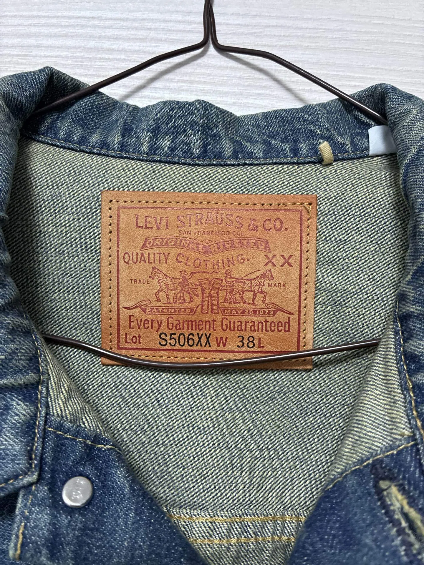 オープン初日にLevi's札幌ZERO GATEへ。LVCの1944年モデル「S506XX」を