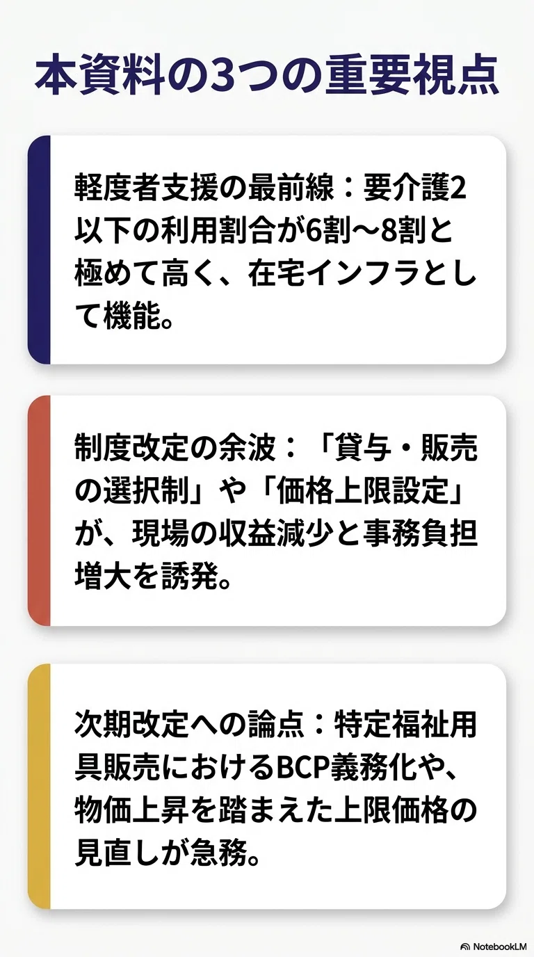 2026年最新】福祉用具・住宅改修の現状と課題｜貸与・販売の選択制