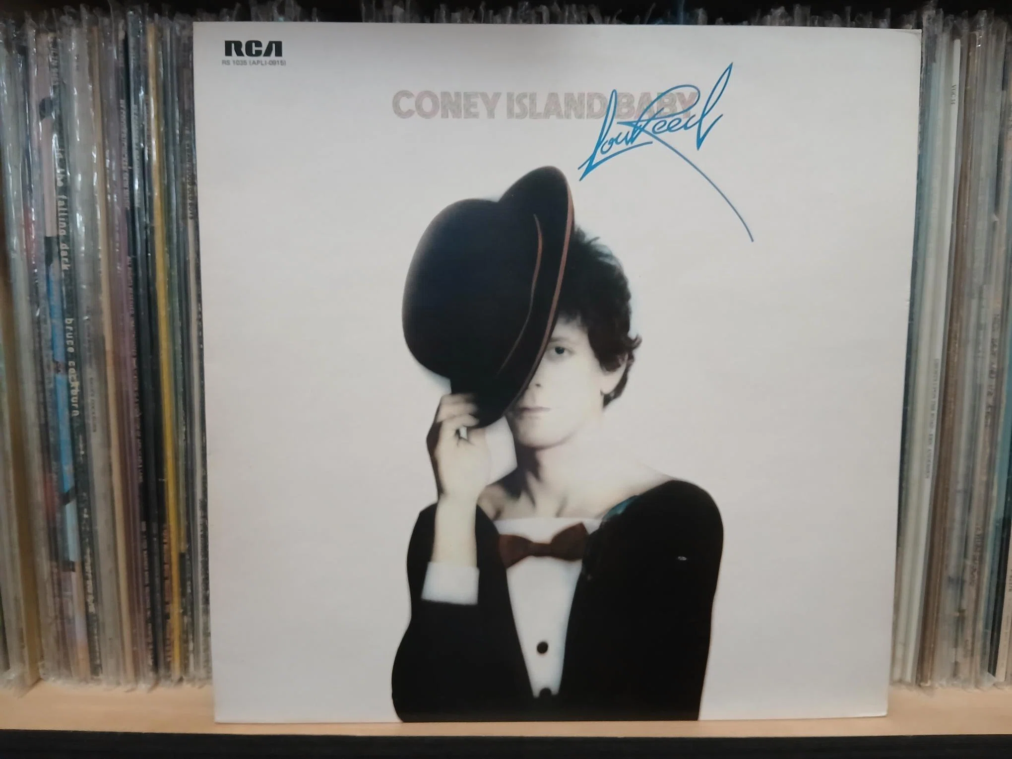 LOU REED★Coney  Baby UK RCA オリジナル Lou Reed ［ Coney Island Baby ] UK-RCA RS-1035｜naruru's Record