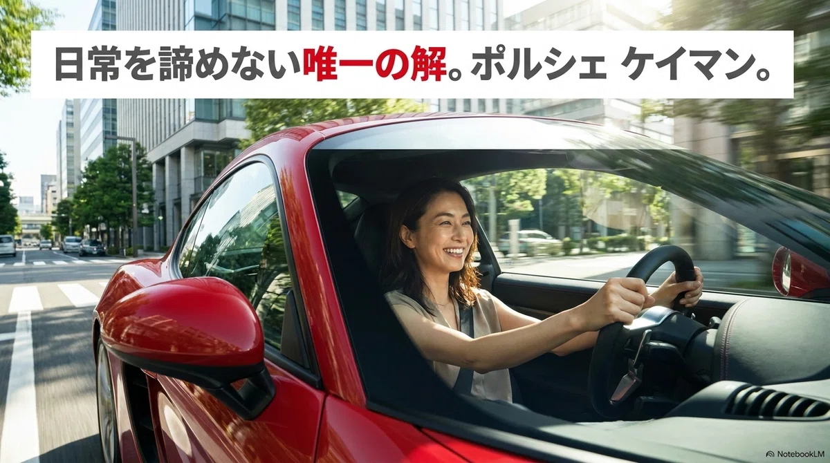 ケイマンのボディサイズと取り回し性能