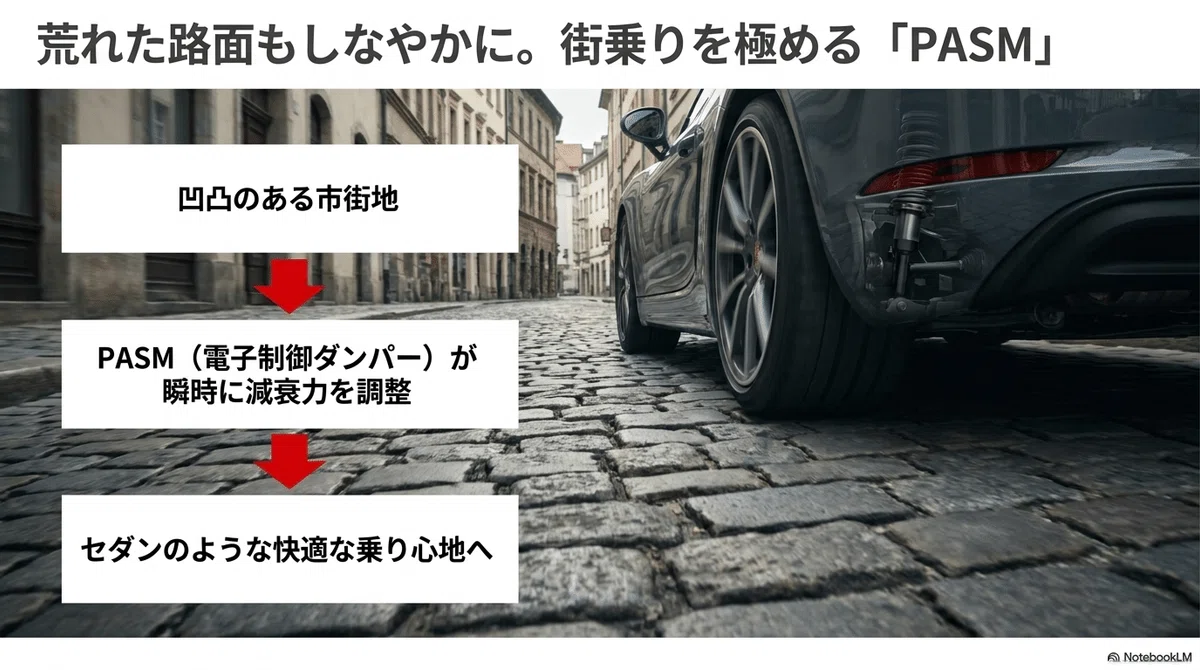 PASM装着車の街乗り適性