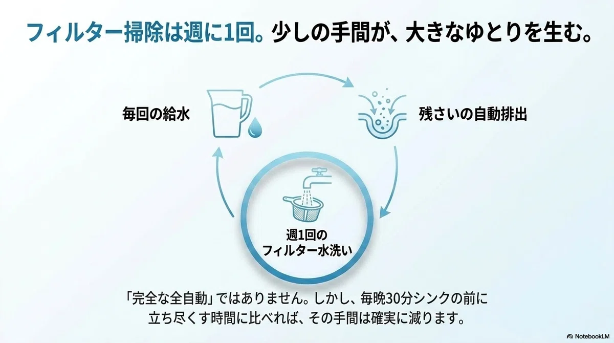 フィルターの目安