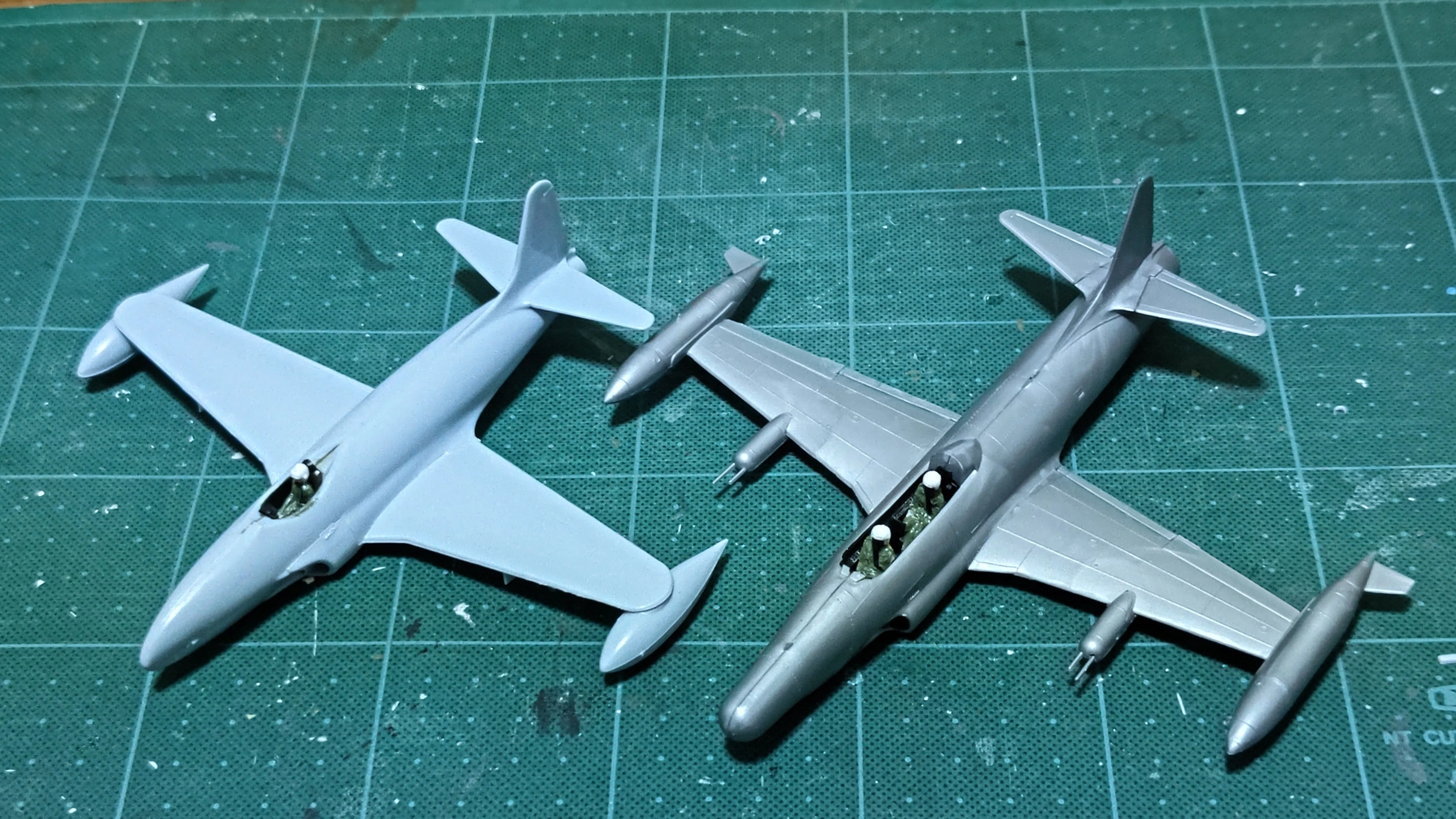 いい歳こいたおっさんが久しぶりにプラモデルを作る話 その59 F-80編