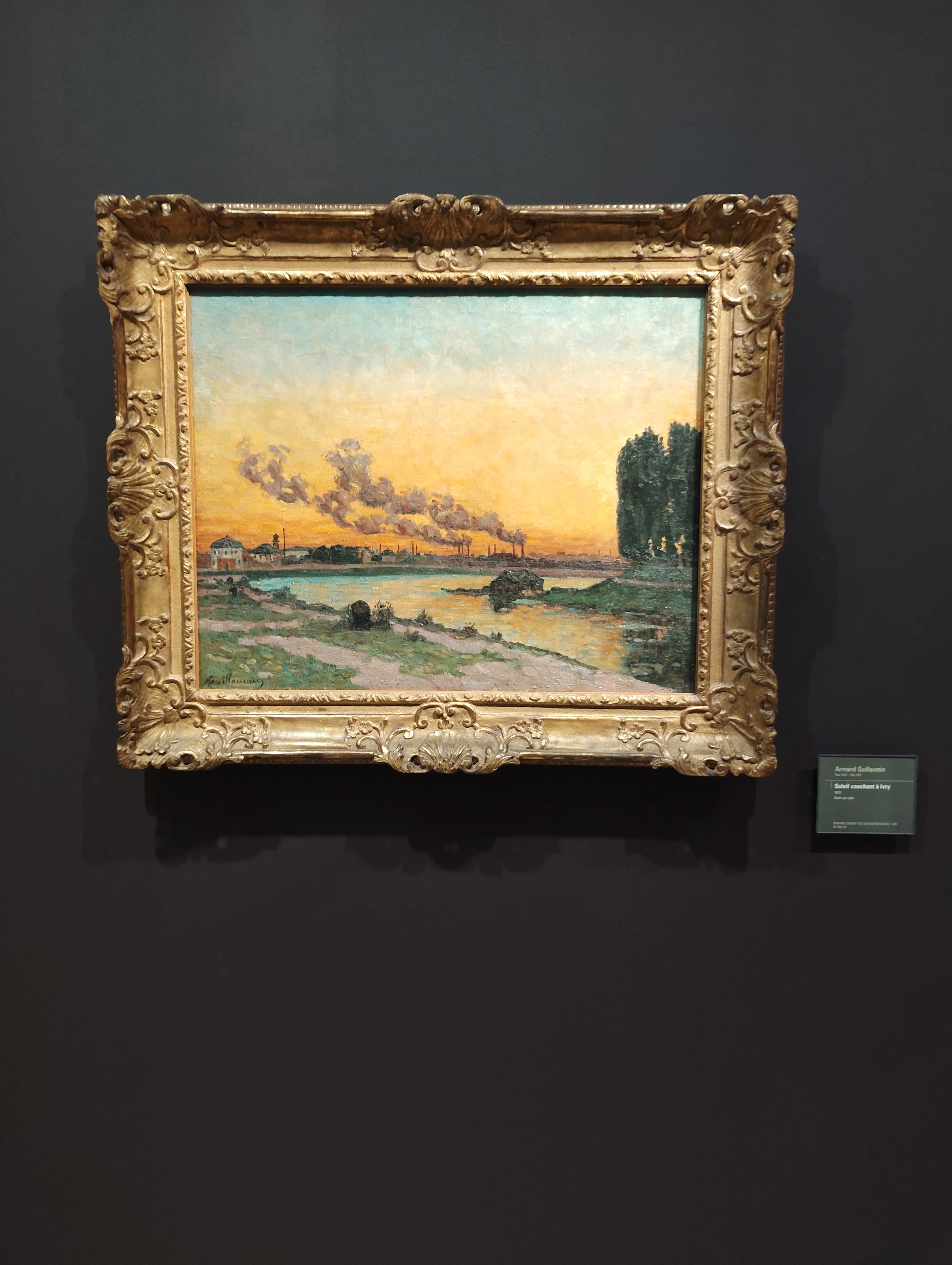アルマン・ギヨマン(1841～ 1927)は、フランスの印象派画家でありリト