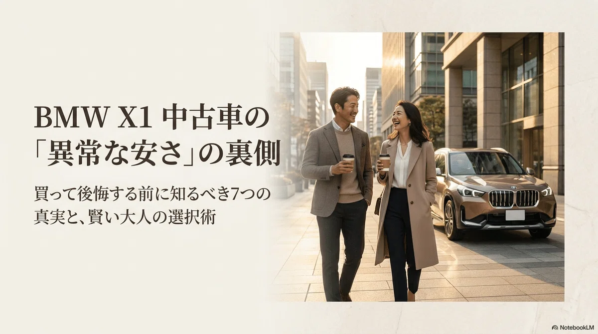 BMW X1中古車が安い理由とは?驚きの価格差の秘密