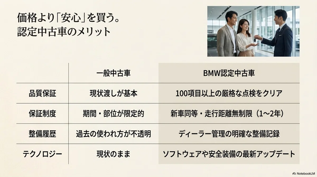 BMW X1認定中古車のメリット