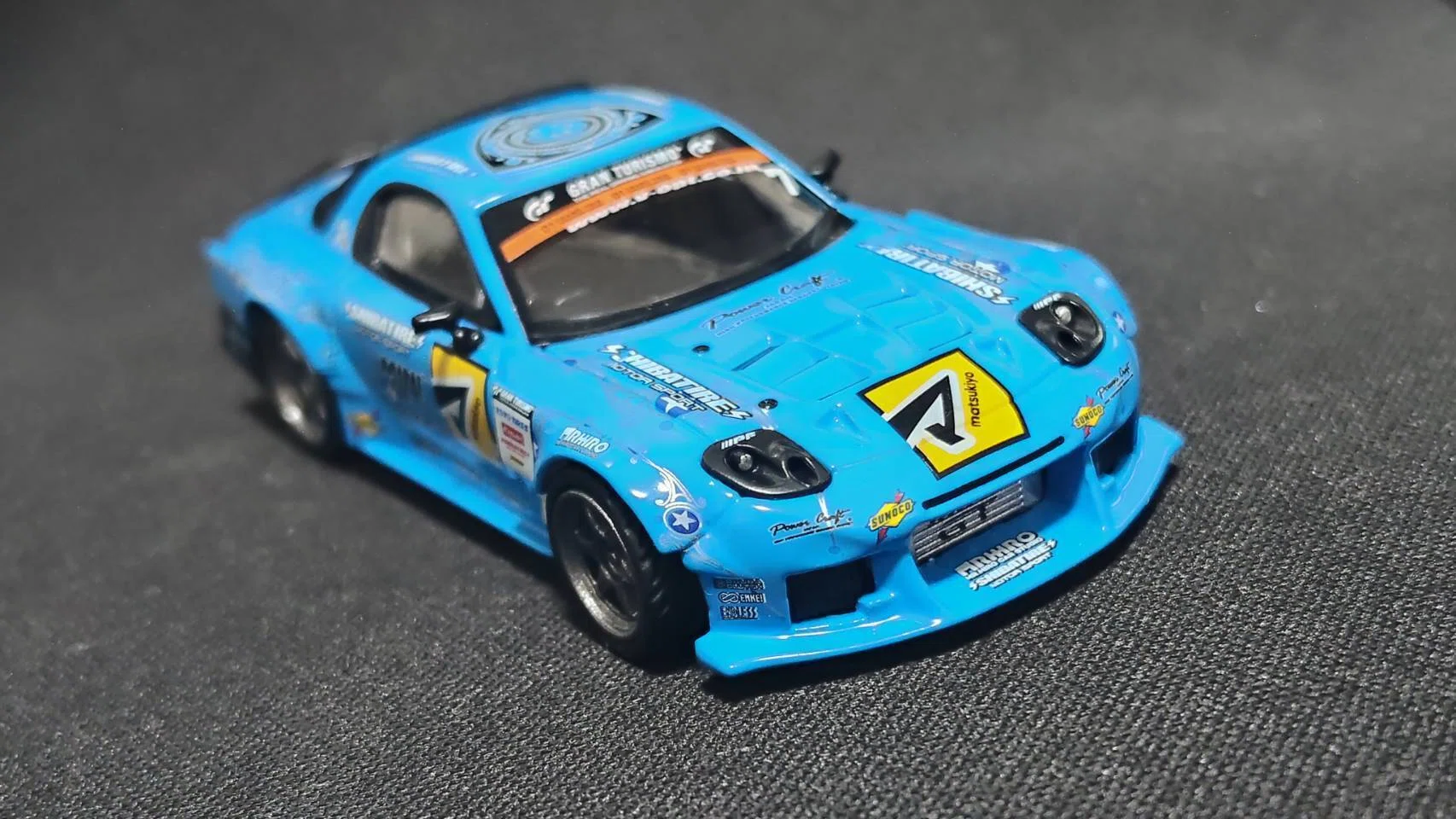 MINI GT 1/64 Mazda RX-7 RE-Amemiya 2025 D1GP｜岡田衛