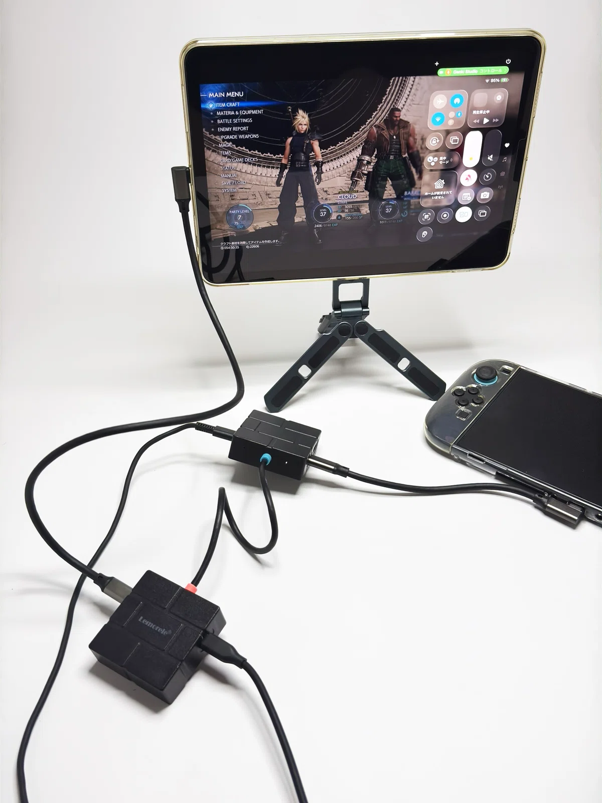 iPadを充電しながらSwitch2を遊ぶためのキャプチャボードを買った
