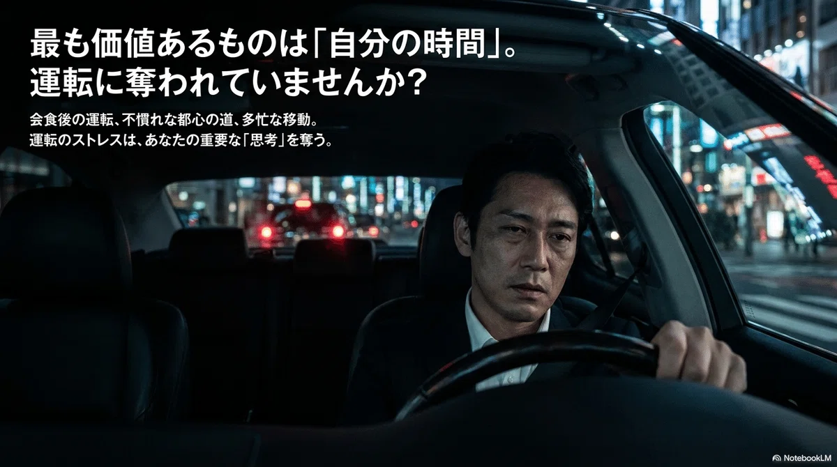 時間を“買い戻す”という発想——専属ドライバーという選択