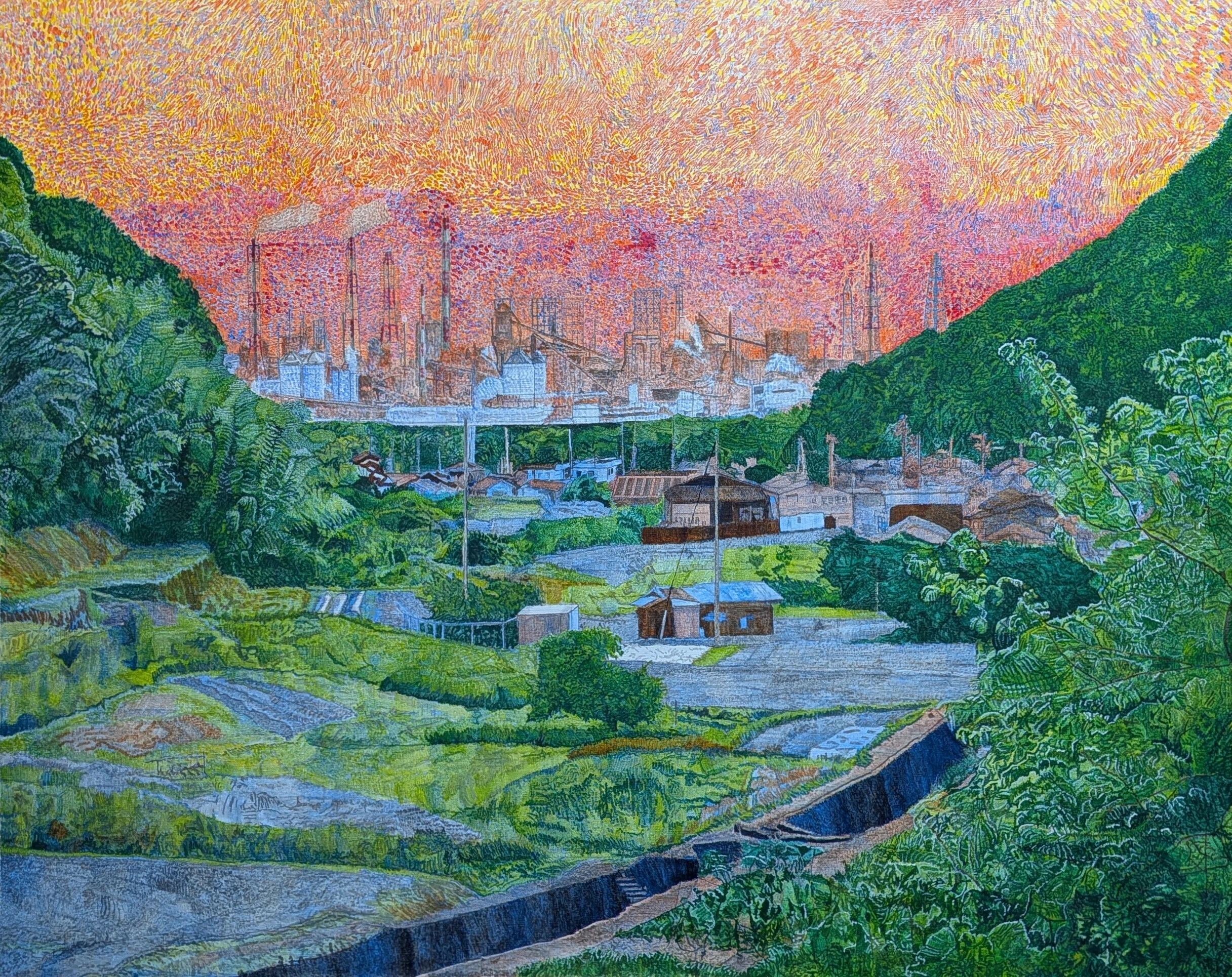 Step96】「交錯」油彩画｜瑞島 魁祐（みずしま かいゆう）