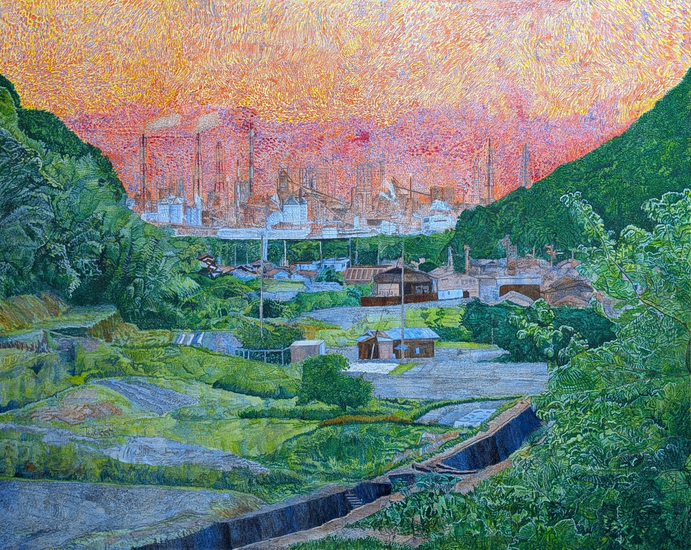 Step97】「交錯」油彩画｜瑞島 魁祐（みずしま かいゆう）