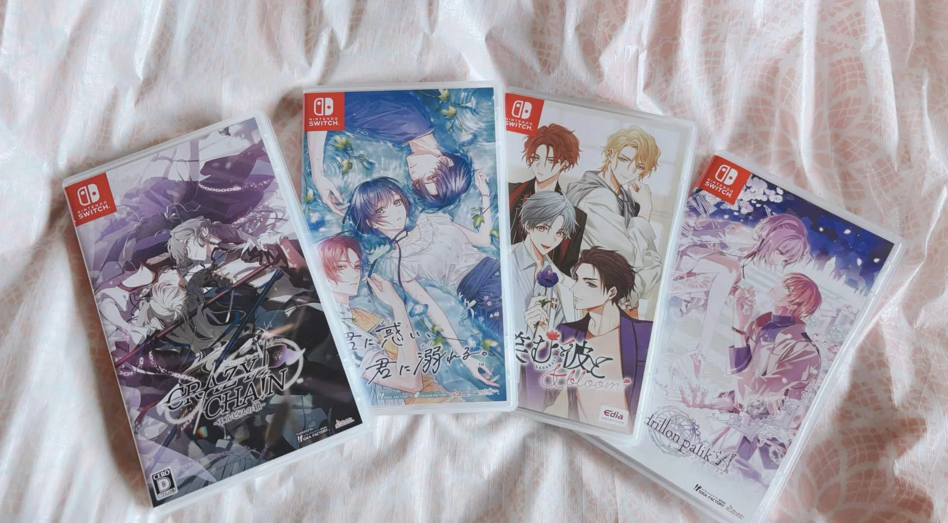 7月購入品紹介】乙女ゲーム沼に落ちた夏🎀新たにお迎えした4作品