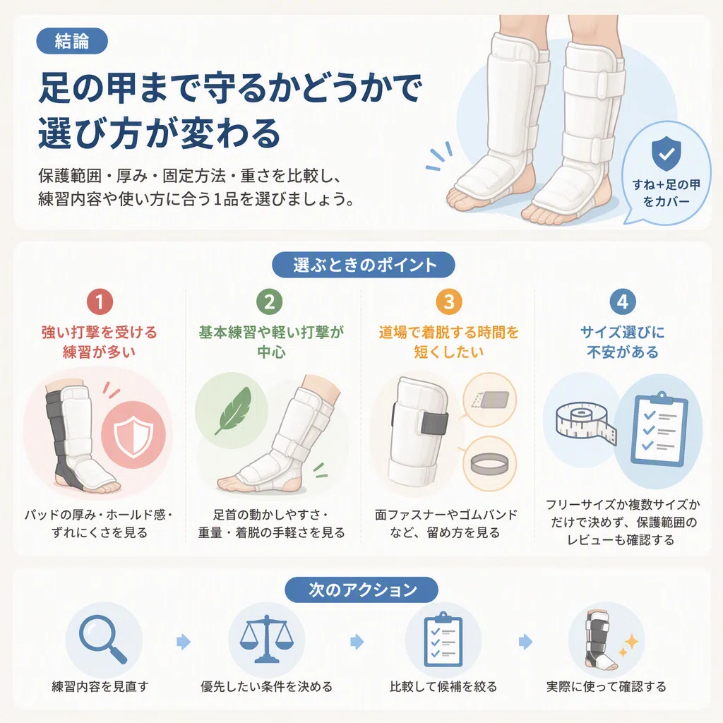 道場へ持って行く前の私が、空手用レガースで確かめた4つのこと｜素敵