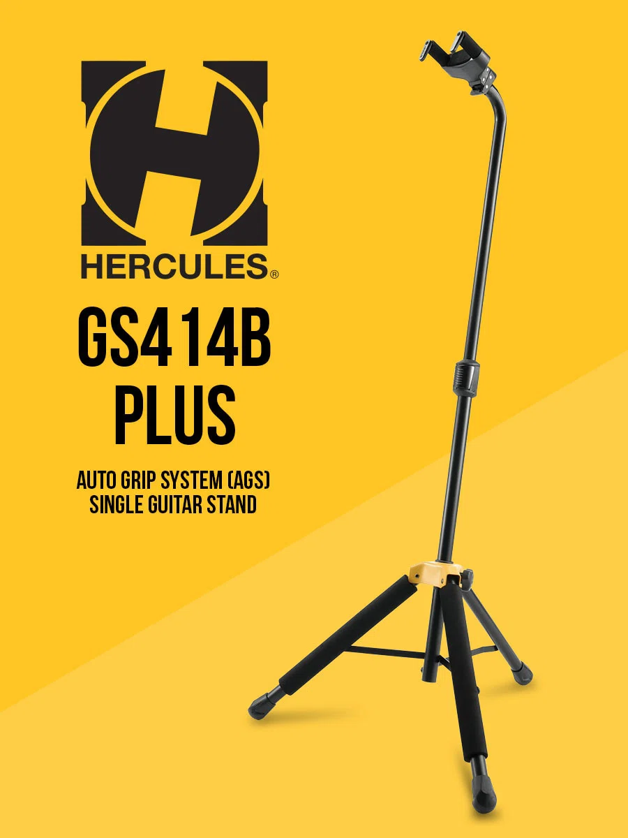 ハーキュレスによる大定番吊り下げ式ギタースタンド「Hercules GS414B